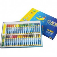 64 colors wax crayon set