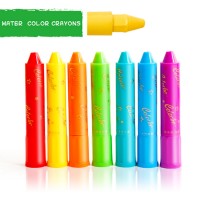 Non Toxic Lip Crayon Washable For Children Twistable Silky Crayon Set 12 Colors